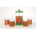 Haonai hot glassware product,french coffee press